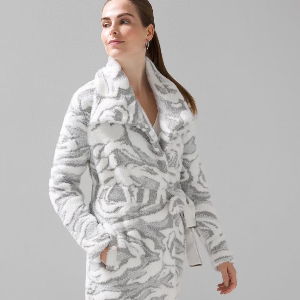 Jacquard Sweater Coat White House Black Market Coat new with tags!